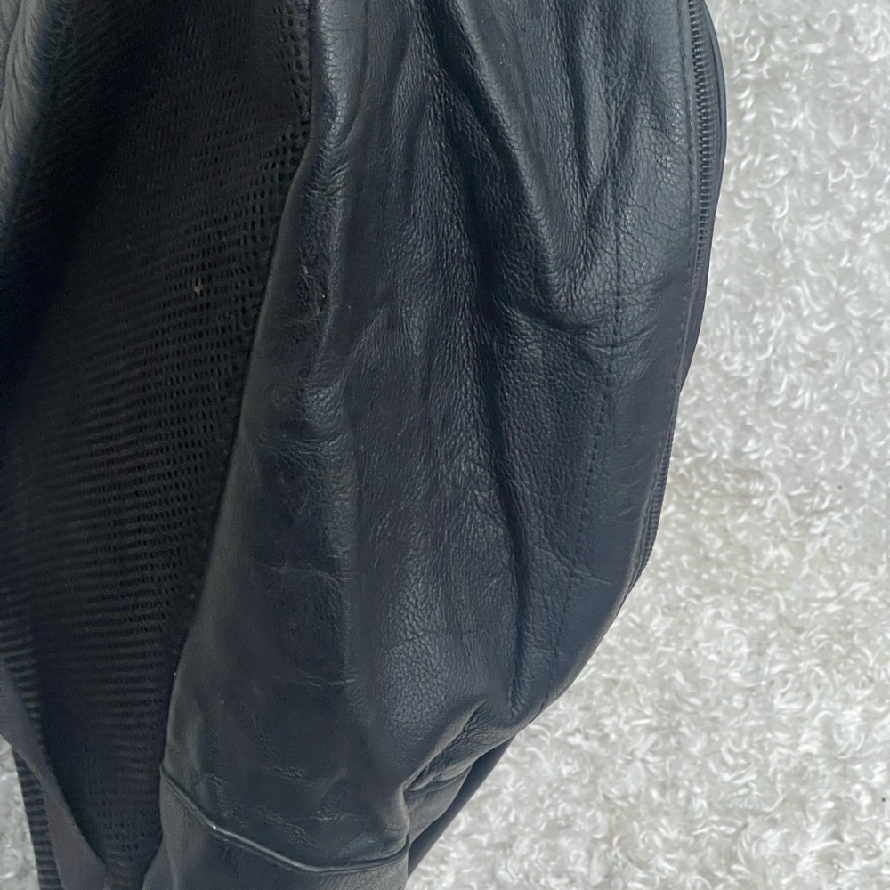Coach BLACK Charles Leather Backpack Bag F54786 - Picture 6 of 15